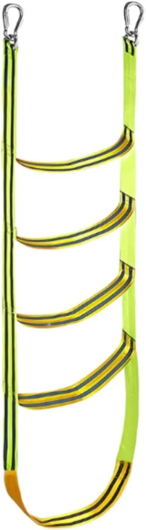 Boat Rope Ladder Heavy Duty Sturdy Practical Outdoor Climbing Rope Ladder Folding for Kayaking Inflatable Boat Dinghy