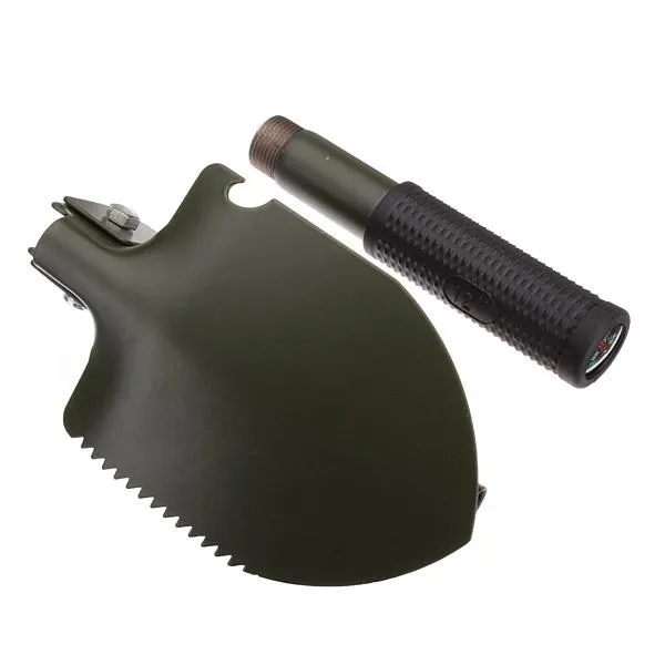 BOSI BS561312 14 inch Manganese Steel High Rigidity Folding Shovel Black