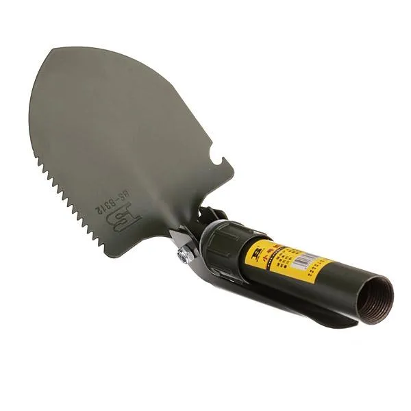 BOSI BS561312 14 inch Manganese Steel High Rigidity Folding Shovel Black