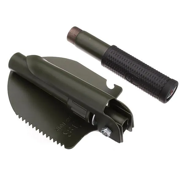 BOSI BS561312 14 inch Manganese Steel High Rigidity Folding Shovel Black
