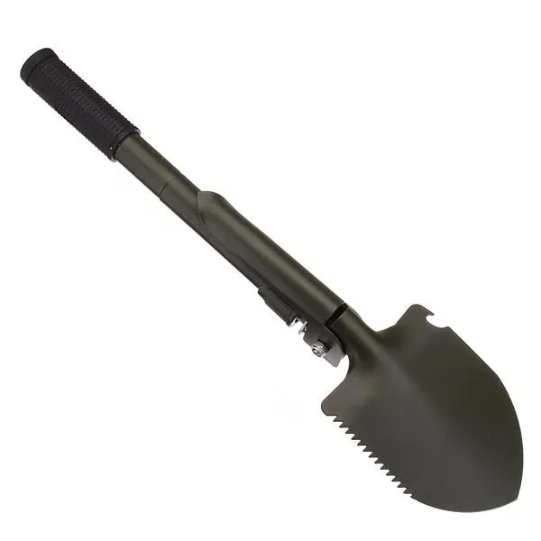 BOSI BS561312 14 inch Manganese Steel High Rigidity Folding Shovel Black