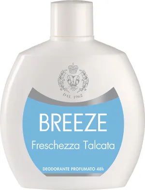 BREEZE Deodorant Squeeze Freschezza Talcata 100 ml