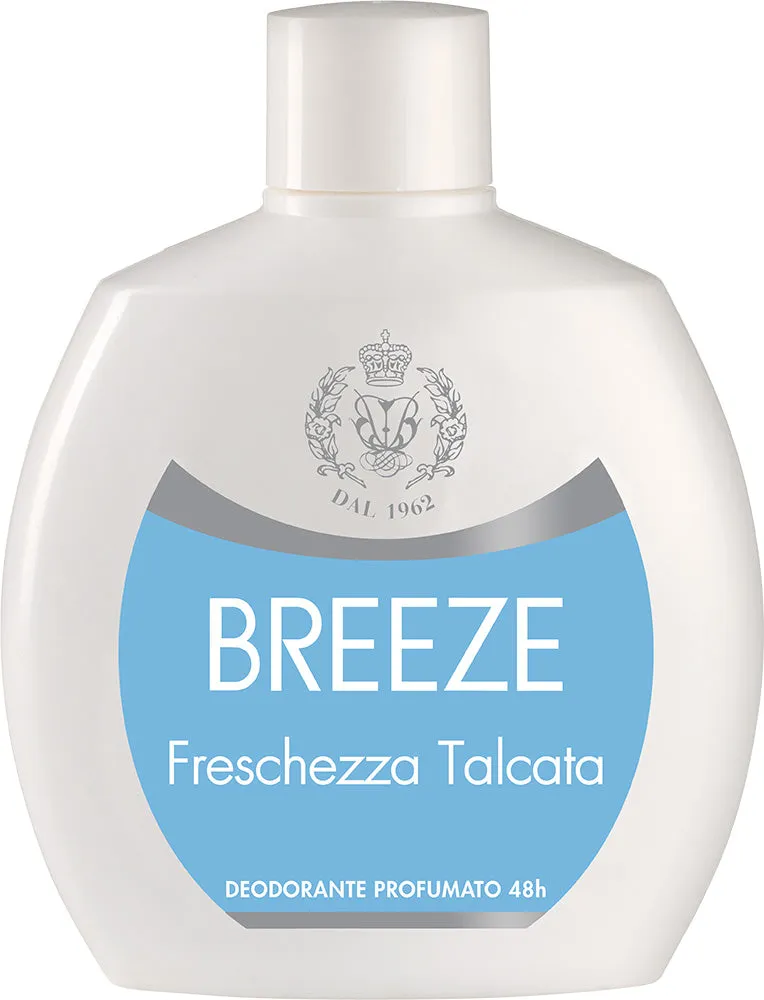 BREEZE Deodorant Squeeze Freschezza Talcata 100 ml