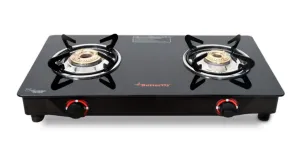 Butterfly Duo 2 Burner Glasstop Gas Stove