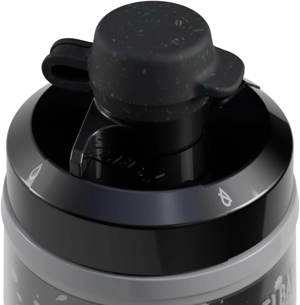 CamelBak Podium Dirt Series Chill Insulated Mountain Bike Squeeze Water Bottle Asphalt, 21oz