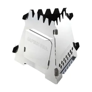 Captain Stag Stainless Steel Stove (Delta) 迷你小型露營火箭爐 UG-0046