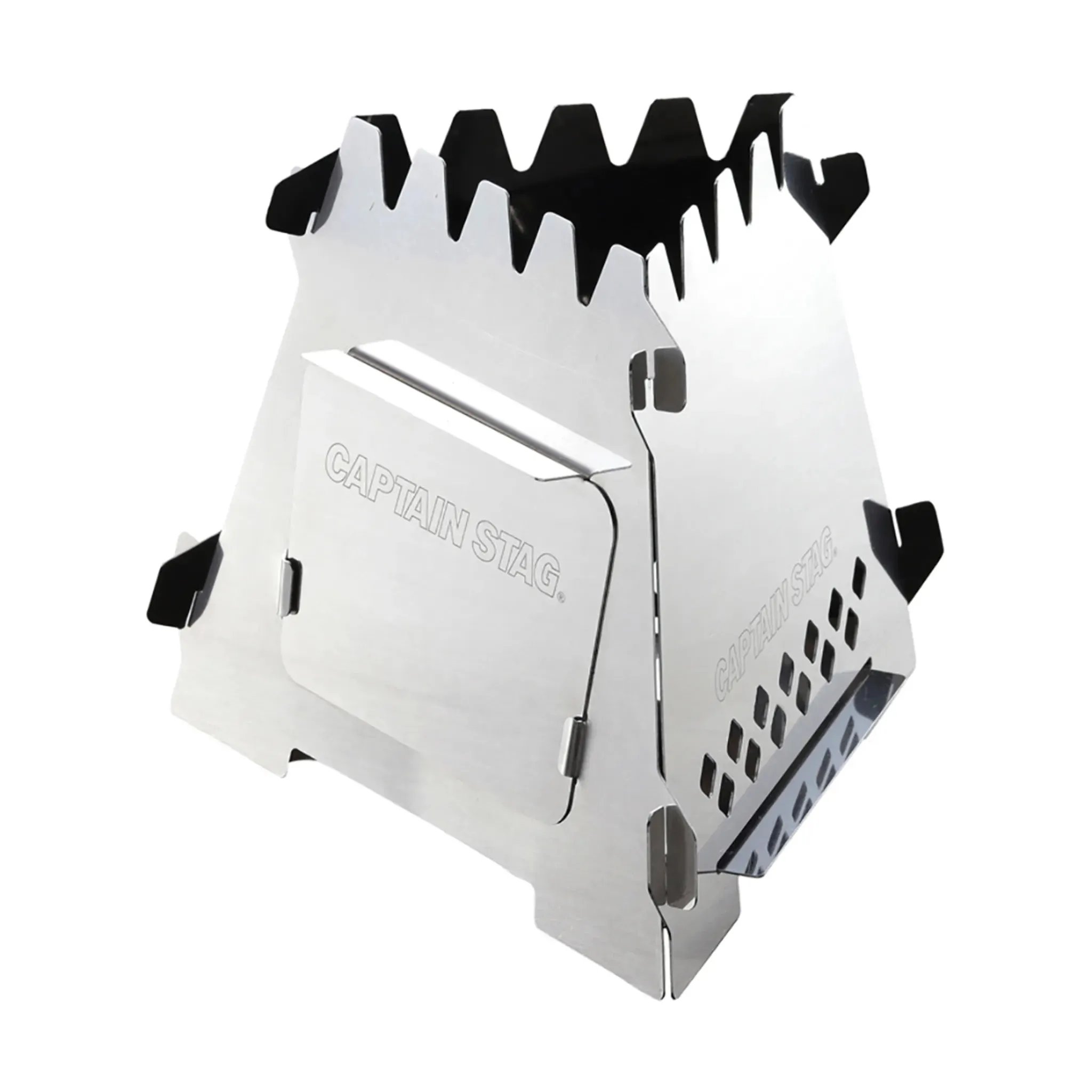Captain Stag Stainless Steel Stove (Delta) 迷你小型露營火箭爐 UG-0046