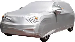 Car Cover Compatible with Nissan President (1990-2002), Full Car Covers Windproof Waterproof Snowproof Breathable for Automobiles All Weather UV Protection Car Tarpaulin, Outdoor Indoor
