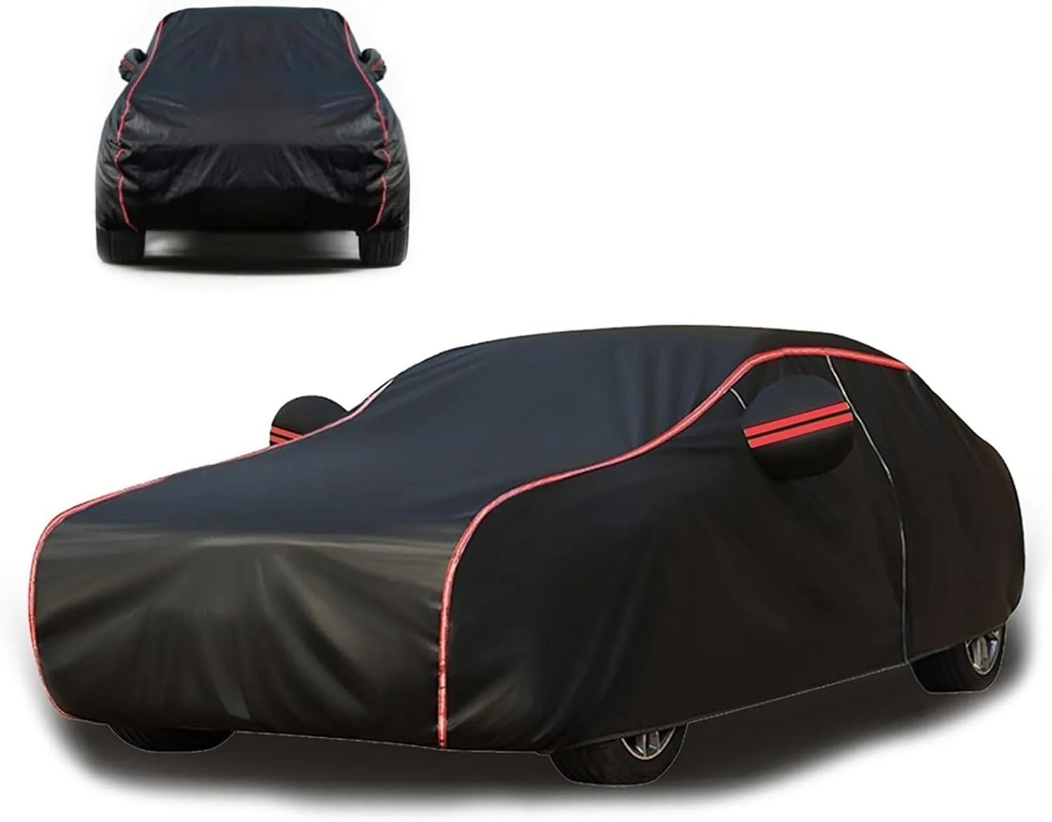 Car Covers for Automobiles Custom Fit for Ligier Js50, Car Cover Waterproof All Weather, Windproof Rain Snow Protection, with Zipper and Reflective Strips z34m