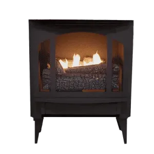 Carolina Model T-33 - 32,000 BTU Vent Free Gas Stove with Legs and Blower - Made in the USA