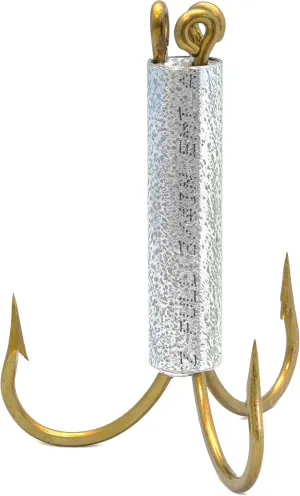 Catahoula 03296 Gator 16oz 14/0 Grabber Fishing Treble Hook