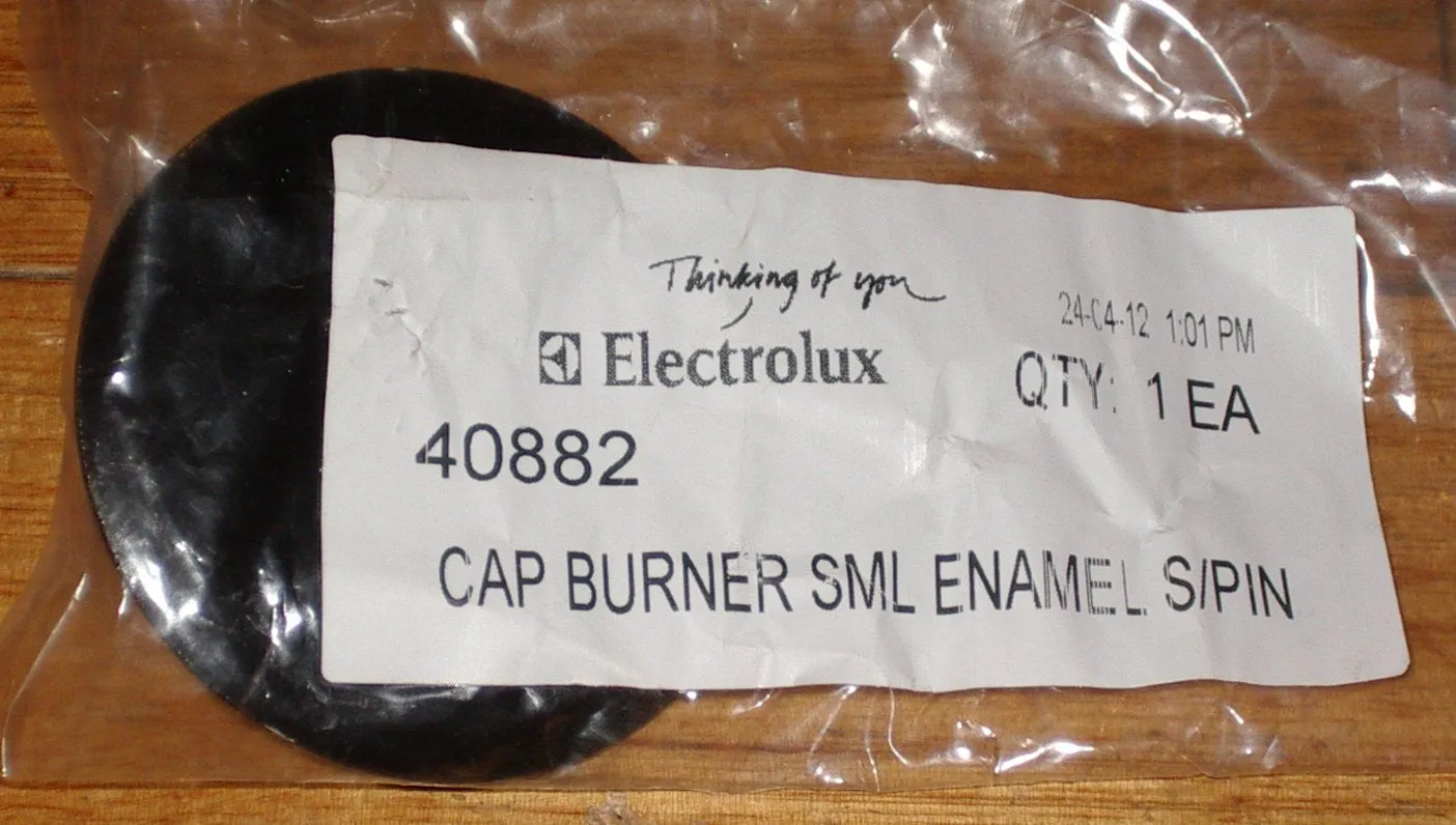 Chef Gas Stove Small Brown 56mm Diecast Burner Cap - Part No. 40882