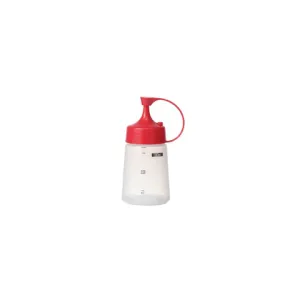 CHEF INOX SOFT SQUEEZE BOTTLE w/RED CAP 180ml