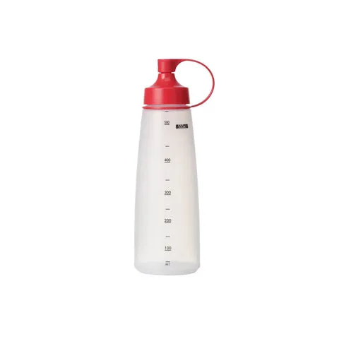 CHEF INOX SOFT SQUEEZE BOTTLE w/RED CAP 550ml