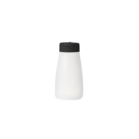 CHEF INOX SOFT SQUEEZE SHAKER BOTTLE BLK CAP 9L HOLES 300ml