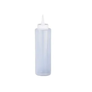 Clear Kitchen Squeeze Bottles, 12oz.
