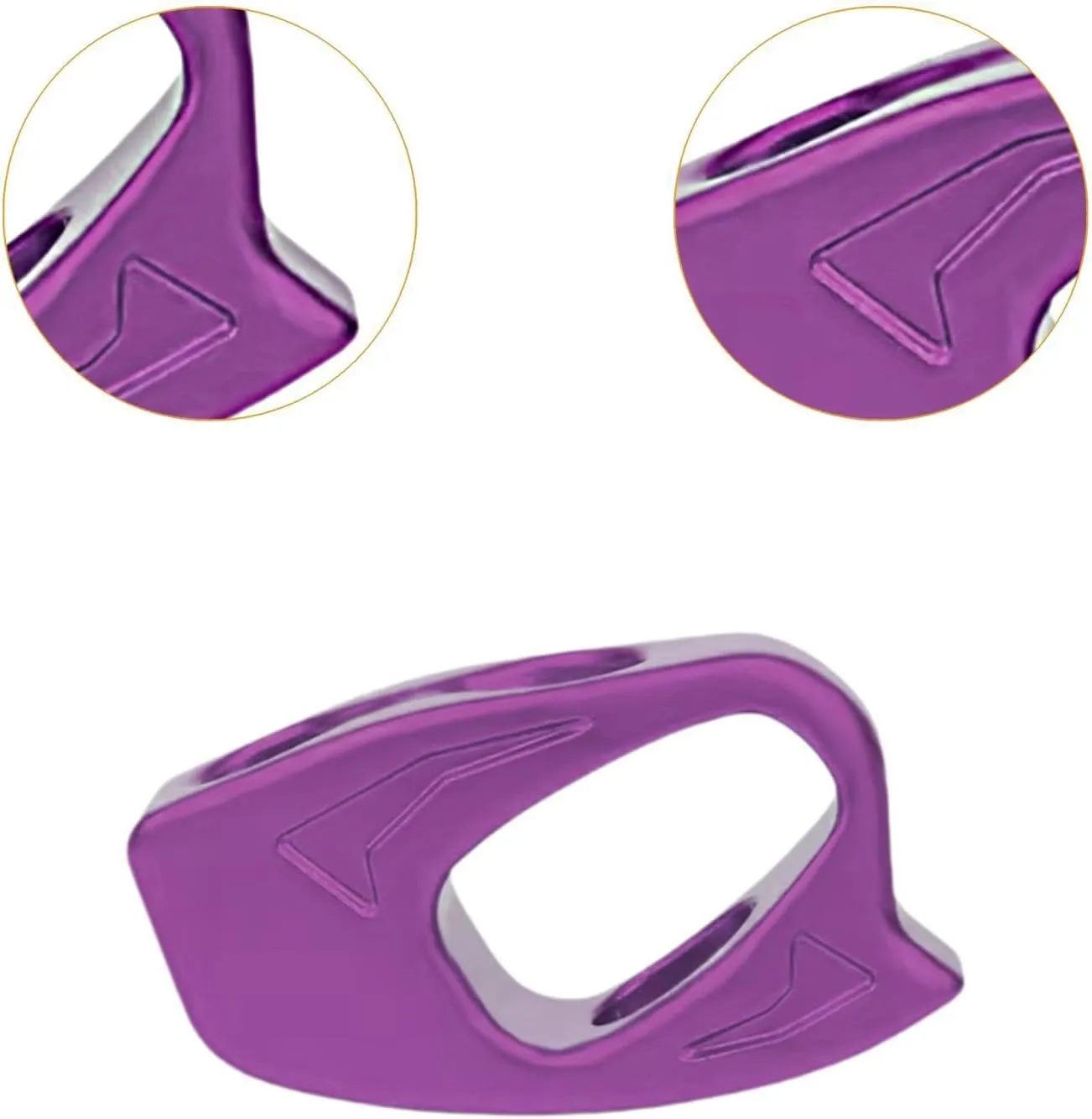 Climbing Ascender Device 8.9kN Rope Grip for Mountaineering Activities