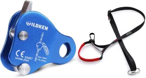 Climbing Ascender Fall Protection Belay Device Climbing Rope Grab for Rock Climbing Mountaineering Tree Arborist Expedition Caving Rescue Aerial Work