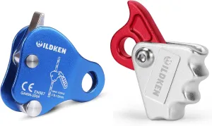 Climbing Ascender Fall Protection Belay Device Climbing Rope Grab for Rock Climbing Mountaineering Tree Arborist Expedition Caving Rescue Aerial Work