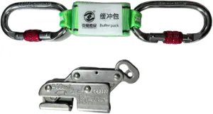 Climbing Fall Arrestor Set Rope Grab with Locks Self Locking Mechanism for High Altitude Activities, for 8 mm