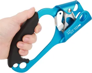 Climbing Hand Ascender, Climbing Ascender Ascenders for Climbing Rope Climbing Equipment Device Ergonomic Comfortable Heat Insulation Left Hand Ascender for Climbing Rappelling Equipment