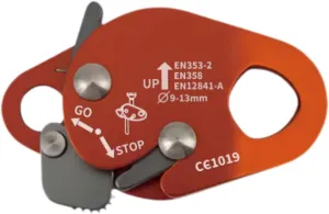 Climbing Rope Grab Fall Arrester Belay Rope Accessories Adjuster Protection for Expedition Rappelling Outward Bound Training