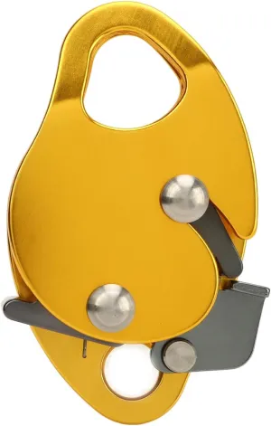 Climbing Rope Grab,Fall Protection Belay Device, Aluminum Alloy Safety Climbing Grabbing Tool