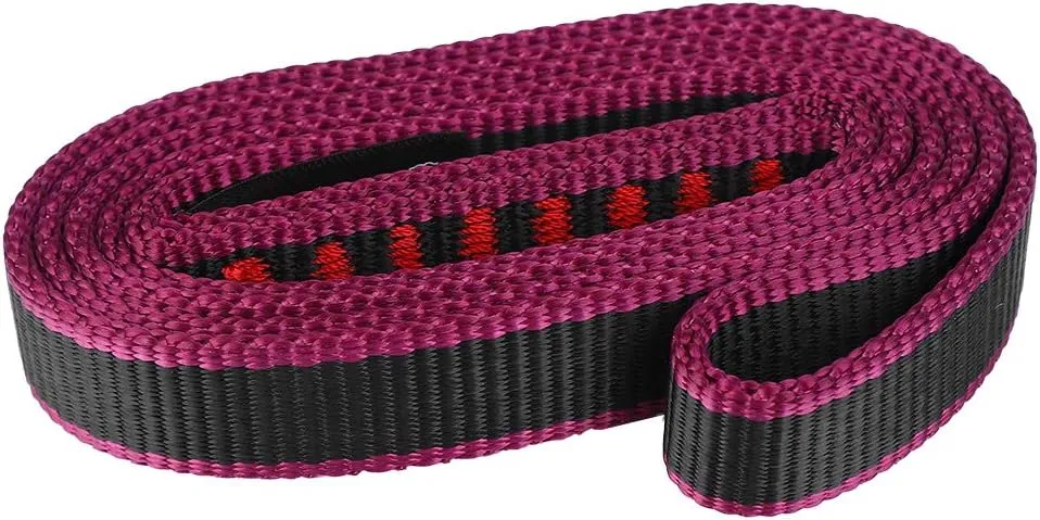 CLIMBING ROPE MOUNTAINEERING SAFETY BELT RAPID DESCENT FLAT BELTS FOR OUTDOOR ADVENTURE