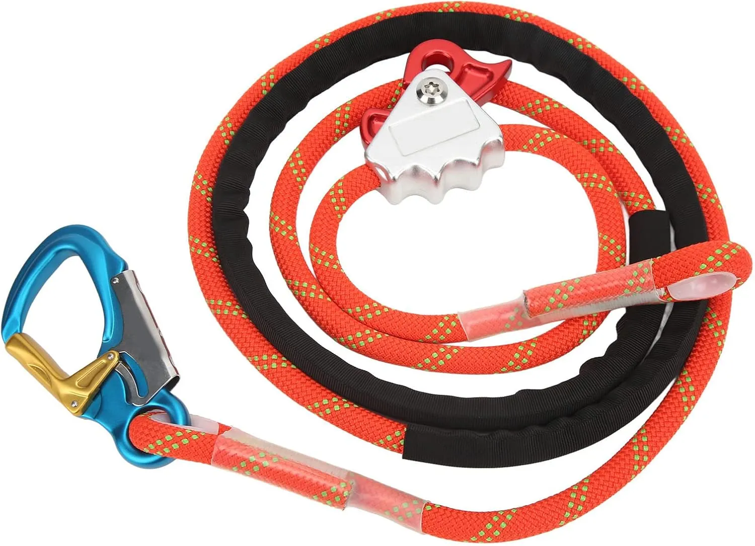 Climbing Safety Lanyard Adjustable Positioning Fall Rope for High Altitude