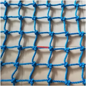 Colorful Rope Netting Heavy Duty Rock Climbing Net Climb Netting Playground Kids Rope Mesh Outdoor Ladder Swingset Cargo (Color : 8mm-10cm, Size : 1X2m/3.3X6.6ft), Fdl123456@
