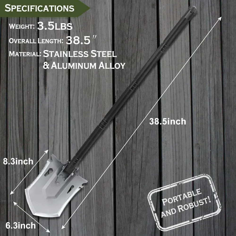 CompactDigger™ - Folding Survival Shovel