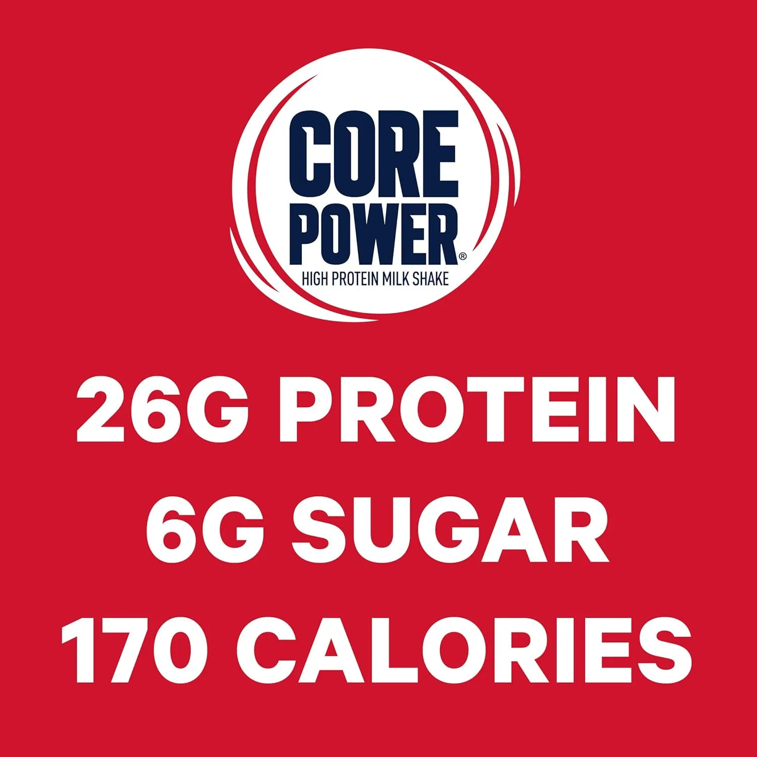Core Power Protein Shake, Strawberry Banana, 26g Bottle, 14oz, 12 Pack