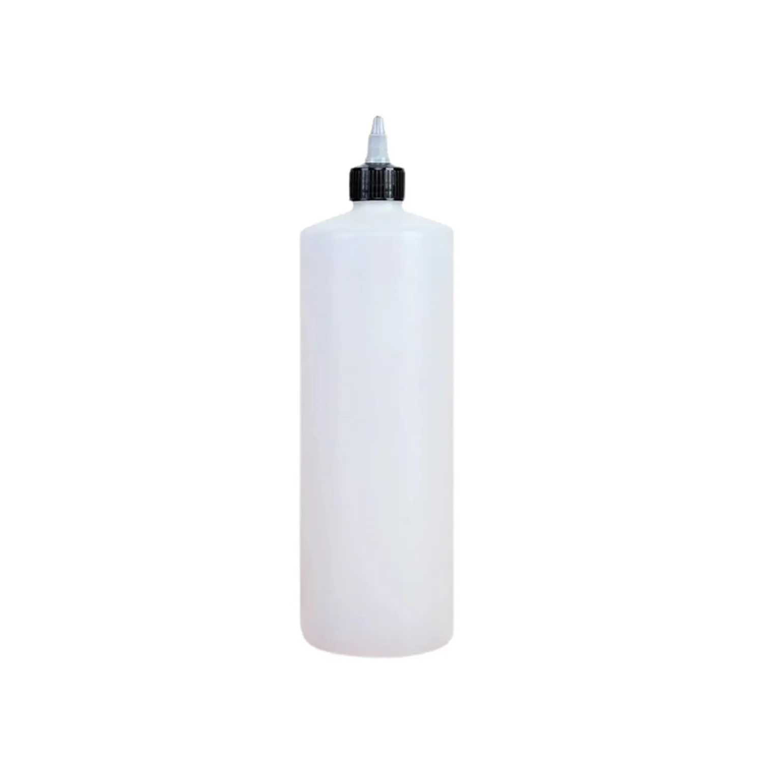 Cosmetic container Seven different capacities for squeezing head squeeze bottle Translucent plastic Paint ink gel cap adjustable