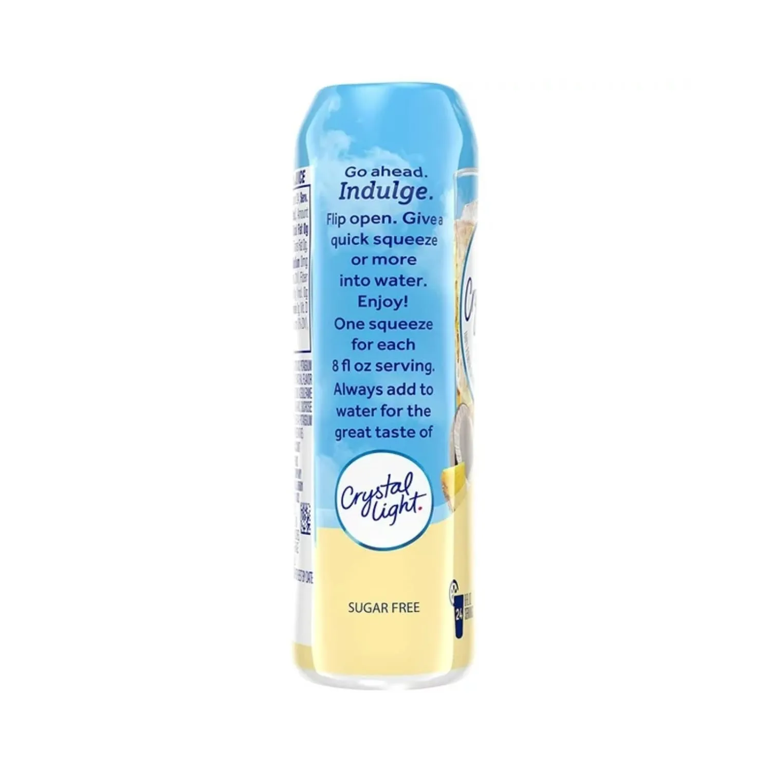 Crystal Light Liquid Energy Drink, Tropical Coconut, 1.62 fl oz (Pack of 6)