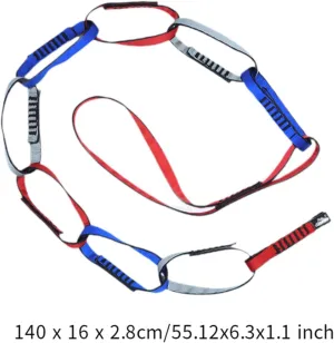 Daisy Loop Chain Daisy Chain Rope Lightweight Safe Chain Strong Nylon Climbing Rope for Rock Climbing Speed Descent Downhill