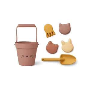 Dark Dual-purpose Superior-grade set - Liewood Cat Rose Dante Beach