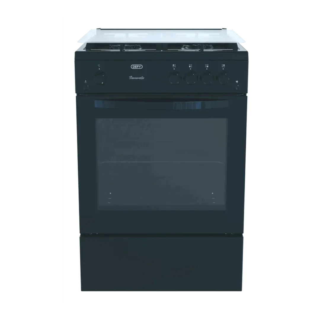 Defy 60Cm Full Gas Stove Black DGS670