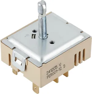 DG44-01006B Samsung Range Oven Dual Infinite Switch Replacement Part Compatible with Samsung,Part Number: PER001-12D,NE58F9710WS/AA, NE58K9850WG/AA, NE59J7850WG Other Models