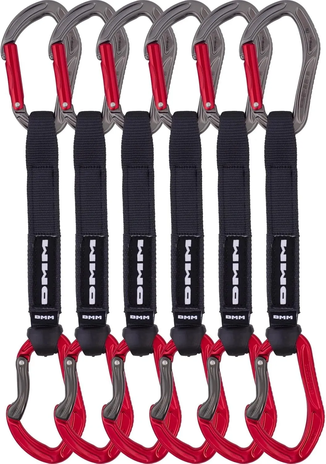 DMM Alpha VW Sport Quickdraw - 6-Pack Red, 18cm