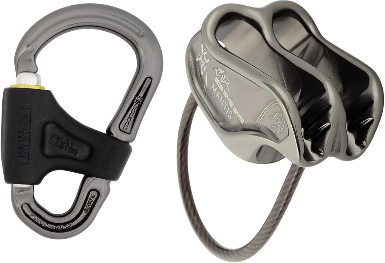 DMM Mantis Belay Device and Master 2