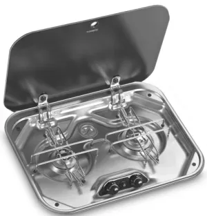 Dometic 2 Burner Hob with Lid