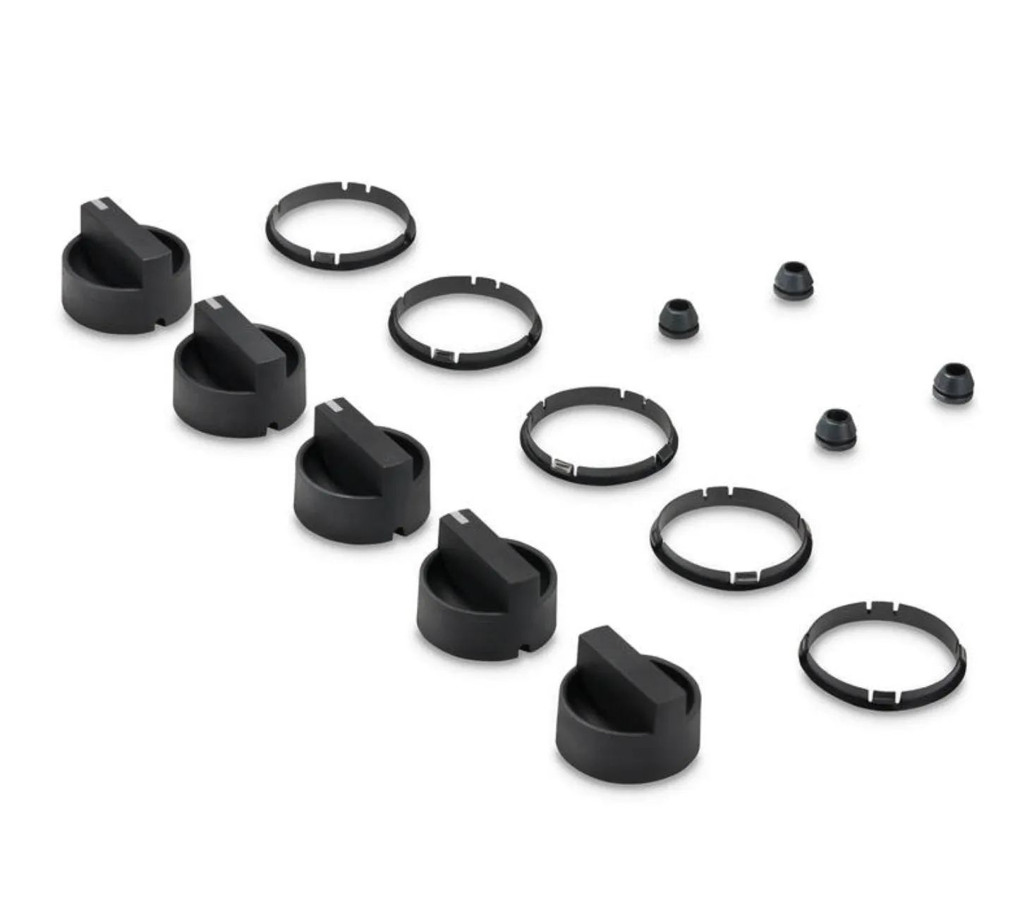 DOMETIC 50709 Knob Kit - 3 Burner   Piezo - (4)