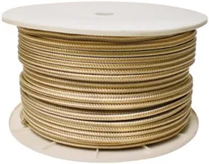 Double Braid - GOLD/WHITE - BULK - 3/4 Inch X 600 Feet
