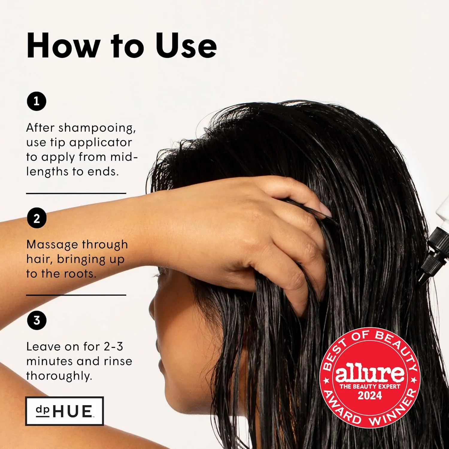 dpHUE Glossy Glaze, Light-Medium Brown - 4 fl oz - In-Shower Conditioning Glaze for Luminous Shine & Sheer Color - Paraben, SLS & SLES Sulfate Free - Leaping Bunny Certified