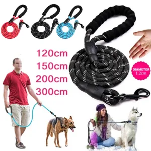 Durable Reflective Dog Leash 4 Lengths
