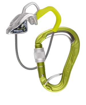 Edelrid Mega Jul Belay Kit Bulletproof Screw Carabiner