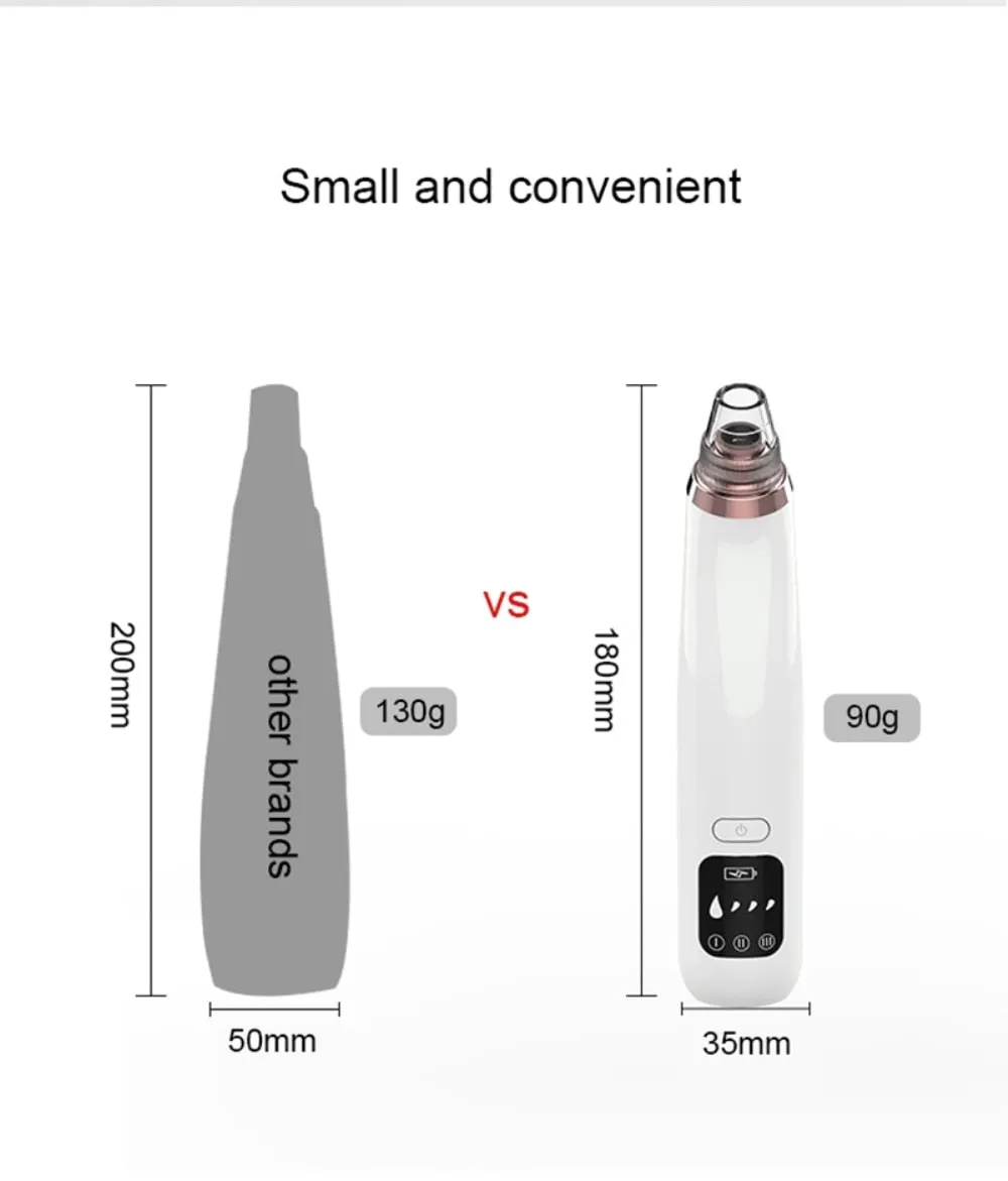 Electric Ultrasonic Face Care Skin Scrubber Vacuum Blackhead Remove Facial Cleaning Beauty Instrument Silicone Cleansing Brush