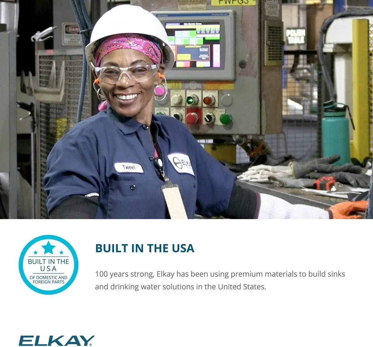 Elkay EZSTL8WSSK EZH2O Bottle Filling Station & Versatile Bi-Level ADA Cooler, Non-Filtered 8 GPH Stainless