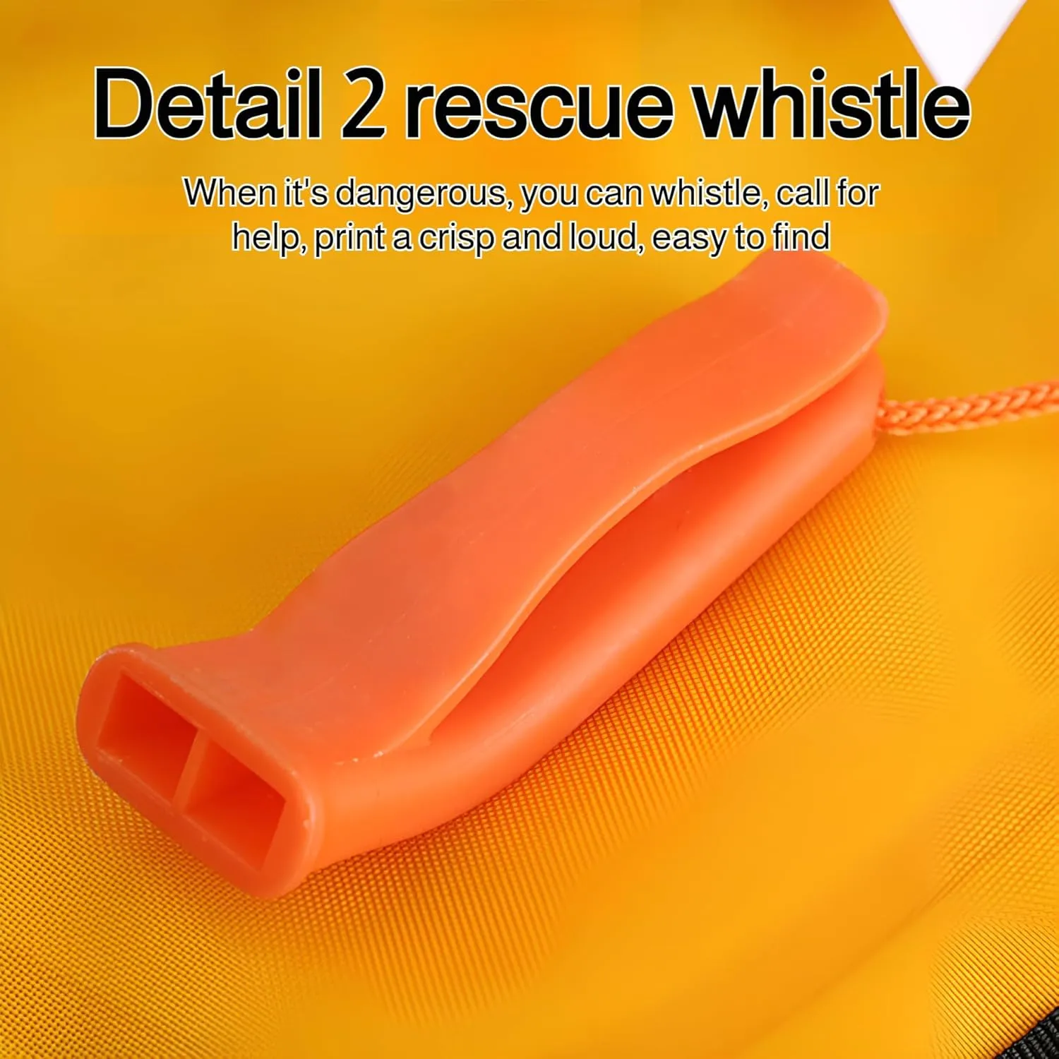 [Ellniges] Professional Grade Auto-Inflate Life Vest - 【Dual Safety System】, Weather Adjustable Straps, Maritime Ready with Reflective Panels & Survival Whistle, Tear- Oxford