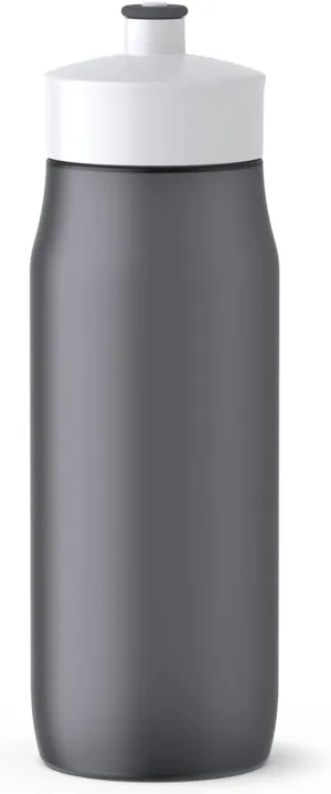 EMSA GmbH 518086 Squeeze Bottle 0, 6l Anthracite PE – 6.5 x 6.5 x 21.9 cm